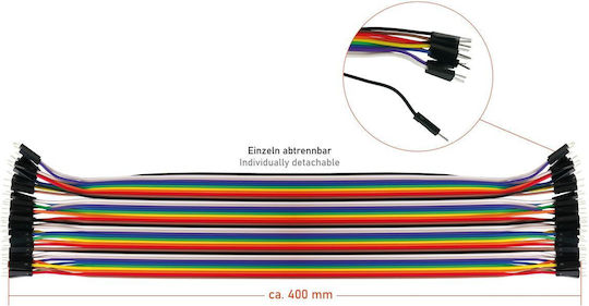 Kabelmeister Cable 0.4m JW40-040-SET 3pcs