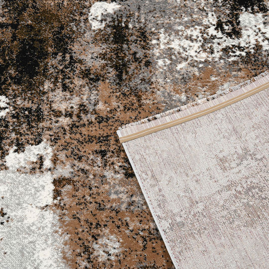 Polcarpet Covor Rectangular Maro/Gri 200x290cm