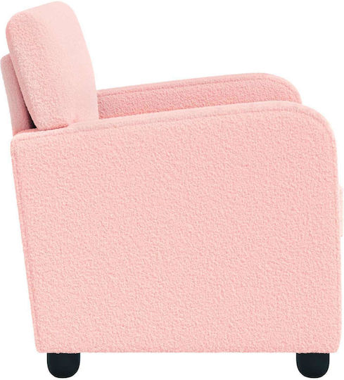 Relax Sessel aus Künstliches Leder Rosa 70x79x78cm