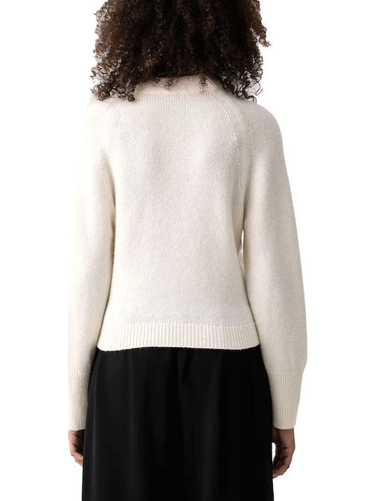 Logo Women's Blouse Ecru
