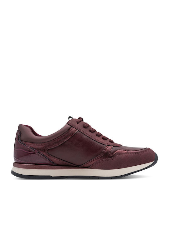 Vegan Women's Anatomic Sneakers Burgundy