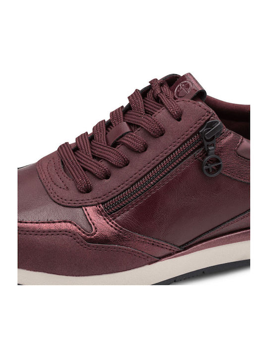 Vegan Women's Anatomic Sneakers Burgundy