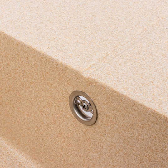 Zelto 7950 Magnum Drop-In Kitchen Sink from Liquid Granite M79xP50cm Safari