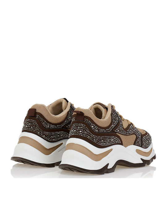 Adidași Chunky pentru femei Maro