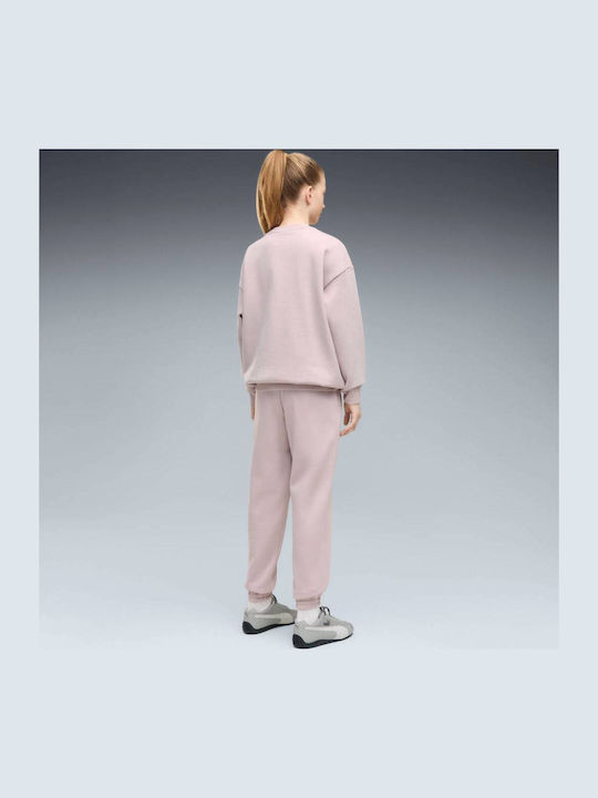 PUMA Süßes Kinder Sweatpants Set Misty Rose 2 Stück