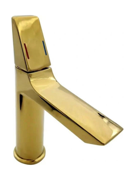 Mixing Sink Faucet Tall Gold Mixing Sink Faucet Tall Gold