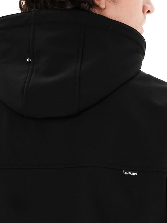 Bonded Bomber Jacket Waterproof Black