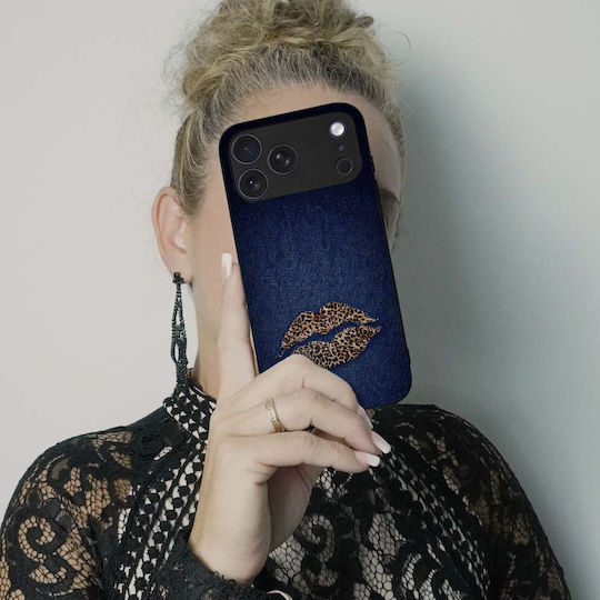 Sonique Diva Series Handyhülle Motorola Moto G53 5G Denim Leopard