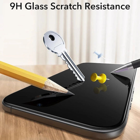 Esr Ultrafit Classic Προστατευτικό Οθόνης Σκληρυμένο Γυαλί Privacy 3 Τεμάχια Iphone 18 Pro Μαύρο