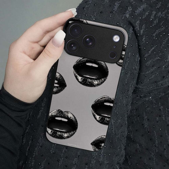 Husă Sonique Diva Series Motorola Edge 30 Neo 5G Oglindă Buze