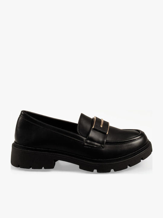 Women's Loafers in Black Colour