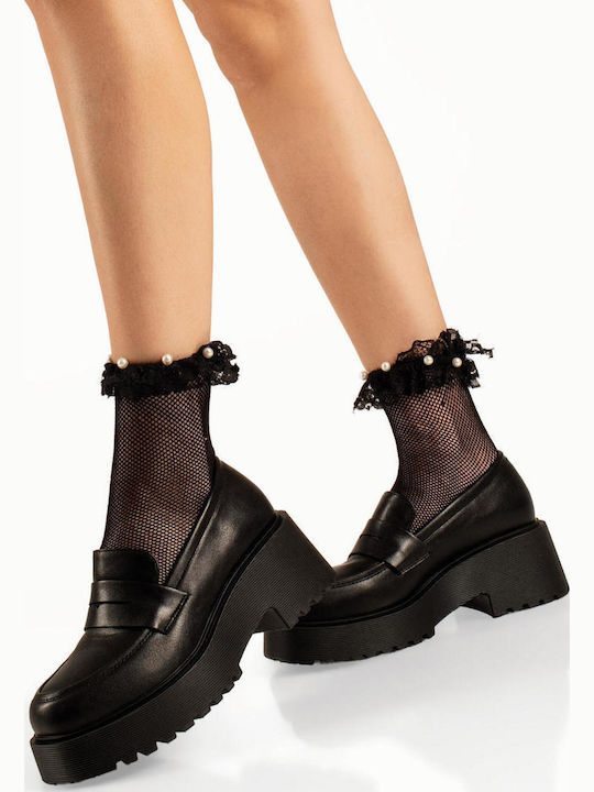 Women's Loafers in Black Color