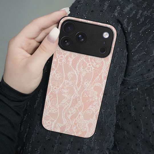 Θήκη Sonique Diva Series Oppo A5 Pro 5g Ροζ Δαντέλα