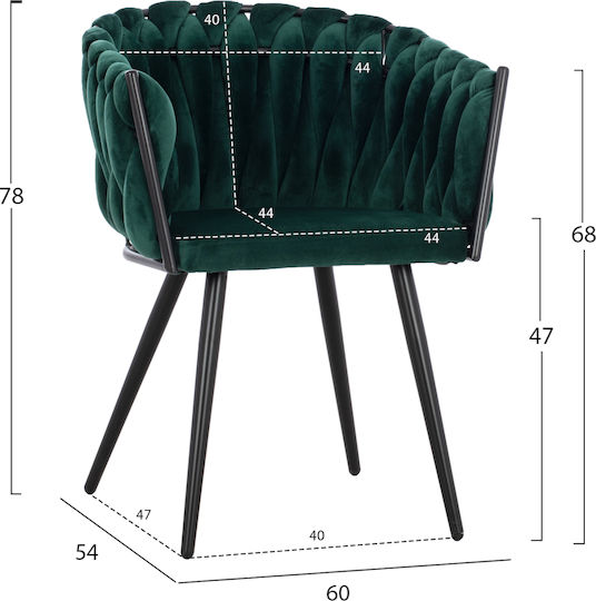 Esszimmermöbel-Set Jolie Mit 4 Stücken 160x90cm