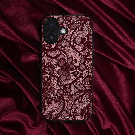 Sonique Diva Series Case Motorola Moto G55 5g Burgundy Lace