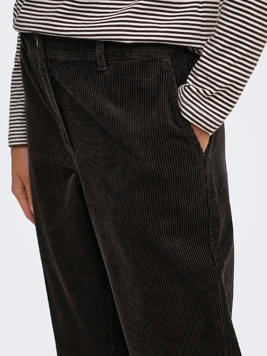 Damen Chino Hose in Regulärer Passform Braun