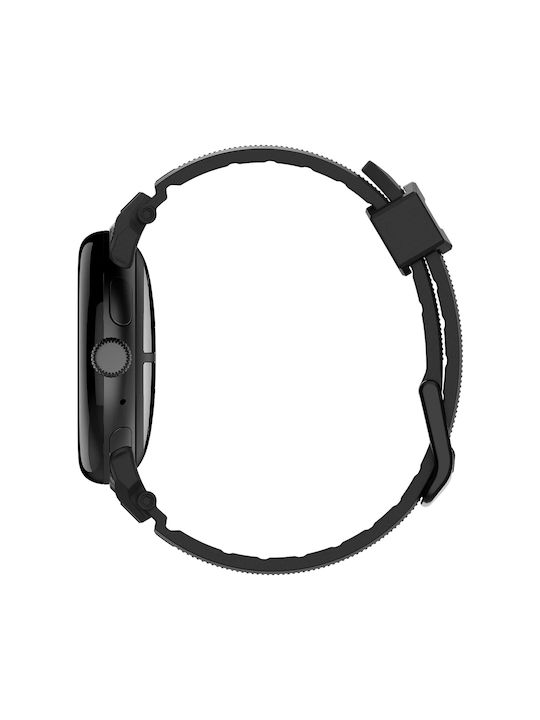 Spigen Robustes Tragbare Bänder Amp07600 Für Google Pixel Watch 5 Watch 4 Watch 3 45mm Schwarzes