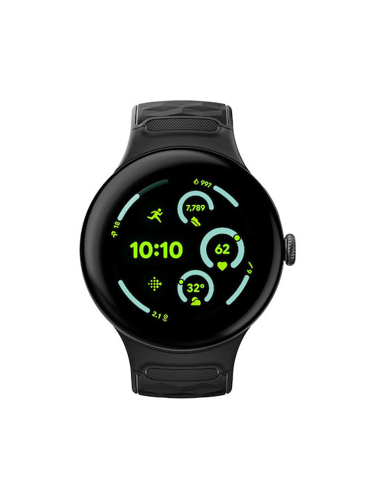 Spigen Parallax Amp10192 Google Pixel Watch 5 Watch 4 Watch 3 45mm Matt Schwarz
