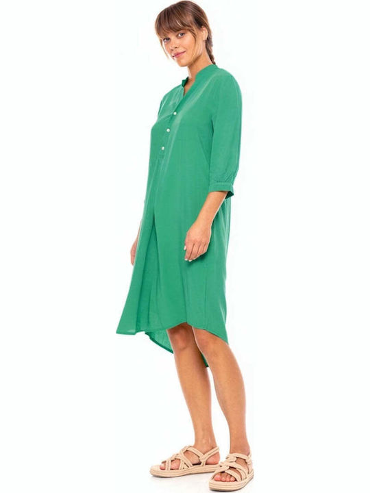 Pink Label Women's Green Beach Caftan