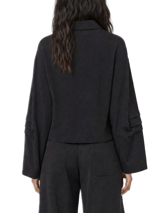 Moutaki Long Sleeve Women's Shirt Black