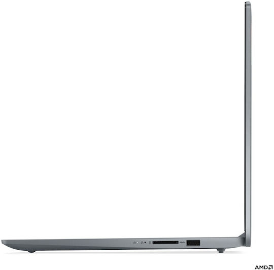 Lenovo Ideapad Slim 3 15AMN8 15.6" FHD (Ryzen 5-40/8GB/256GB SSD/Fără sistem de operare) Gri Arctic (Tastatură US)