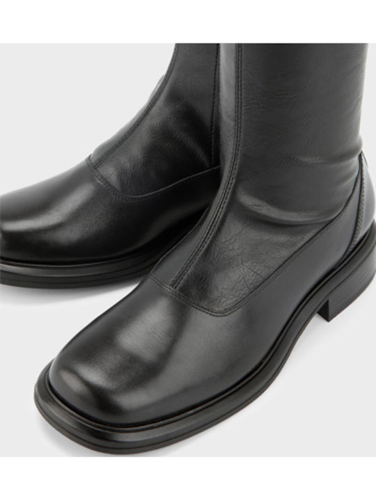 Ellis Leather Women's Riding Boots Black