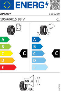 Aptany Runflat 195/60R15 88VV Лятна Автомобилна Гума