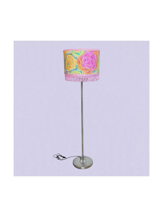 Stehlampe Mit E27 Lampenbirnensockel Rosa