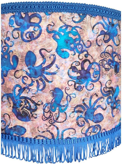 Dimensions Blue Pendant Ceiling Light 35x20cm