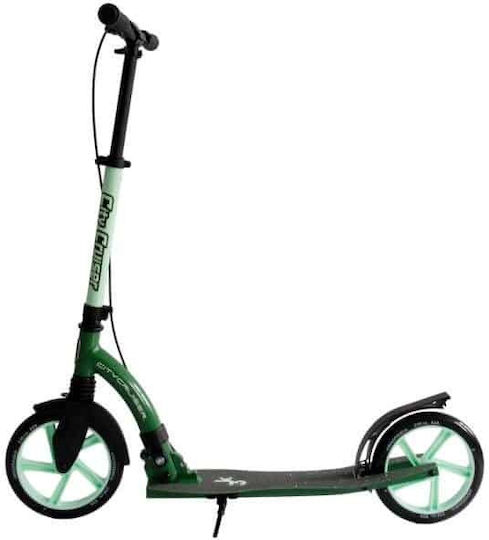 Athlopaidia Scuter Copii Pliabil 2 Roți Verde