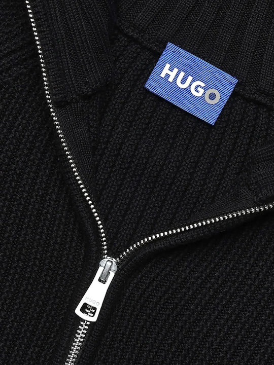 Men's Knitted Cardigan Black
