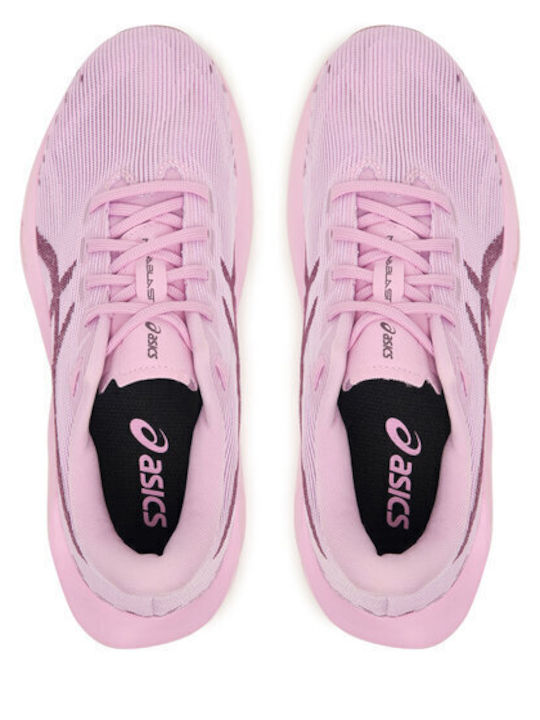 Novablast Kinder Sportschuhe Laufen mit Schnürsenkeln Rosa