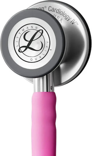 3M Littmann Cardiology IV Cardiology Stethoscope with Double Chestpiece Pink