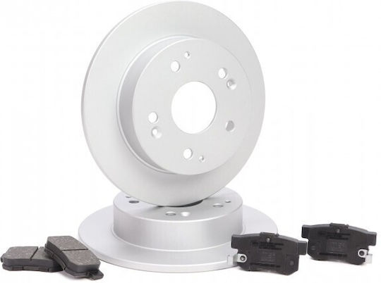 Set plăcuțe și discuri de frână spate Honda Civic 71750931