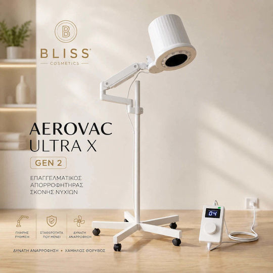 Bliss Cosmetics Aerovac Ultra X Gen 2 Вграден Прахоуловител За Нокти 100W