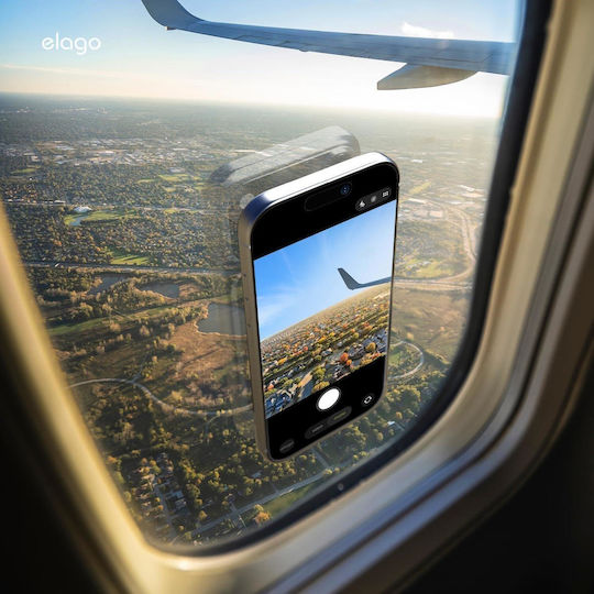 Мобилна стойка Elago Phone Mount Кинита Smartphones Magsafe & Вендуза Силикон Светлолилав Emssuction-llil