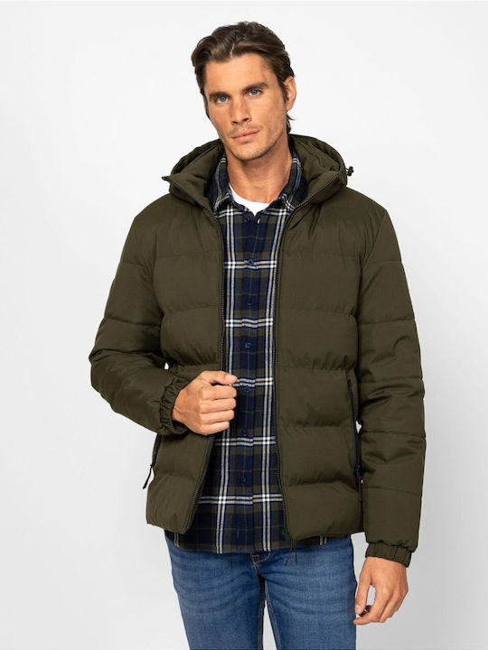 Geacă Puffer Waterproof Kaki