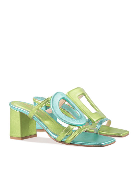 Damen Sandalen Grüne