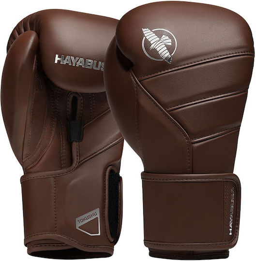 Hayabusa Boxhandschuhe Leder für Wettkampfhandschuhe Braune