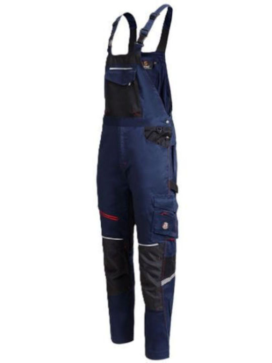 Stenso Work Coveralls Dungarees Navy Blue
