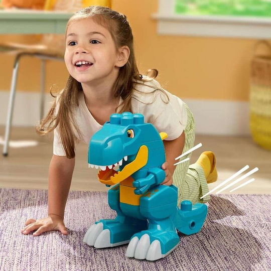 Fisher Price Bildungsklötze Mega Bloks Dinosaurier für 3+ Jahre 25 Stück