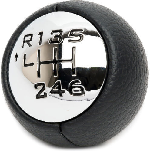 Chrome Gear Shift Handle 6 Peugeot 307 308 407 5008 3008 Lever C Citroen