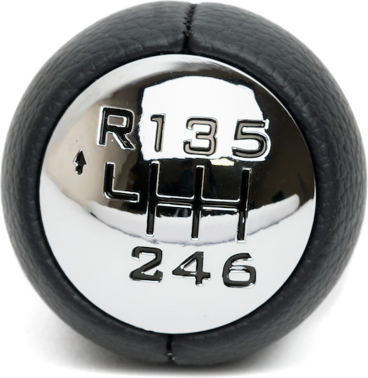 Chrome Gear Shift Handle 6 Peugeot 307 308 407 5008 3008 Lever C Citroen