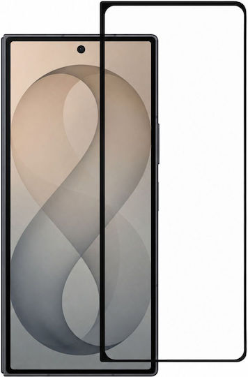 Avizar Tempered Glass Galaxy Z Fold 8 Ultra External Screen Full Glue Black Transparent