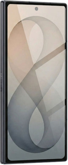 Avizar Tempered Glass Galaxy Z Fold 8 Ultra External Screen Full Glue Black Transparent