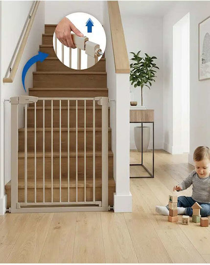 Luvion Security Door with Screws in Beige Colour 100cm