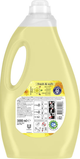 Coccolino Kompaktes Flüssiges Waschmittel 3lt (120 Wäschen)