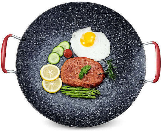 Doppelt Aluminium Pfanne mit Antihaftbeschichtung 39,5cm