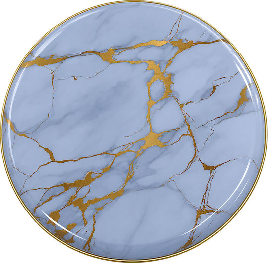 Herdabdeckungen Schutzset 4 Stück Φ24,5 Φ20,5 Φ17,5 Φ10,5 cm Design Weißer Marmor Keskor 30922