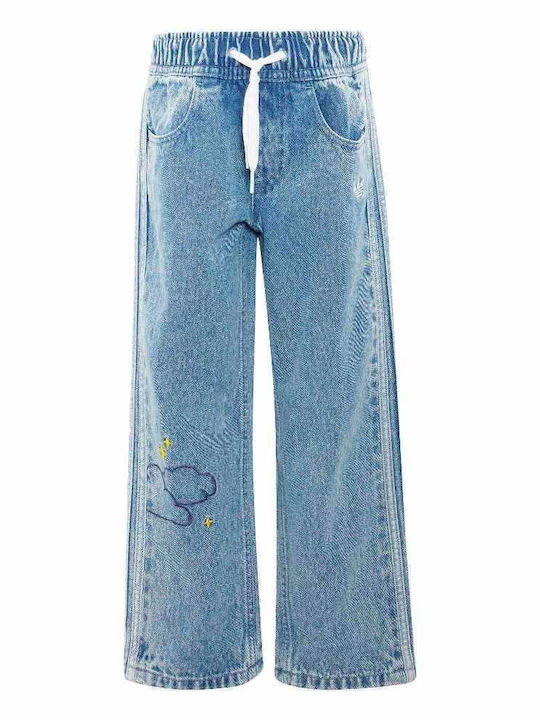 adidas Kids' Jeans Trousers Blue